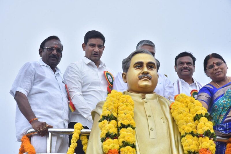 Gorripati buchi apparao statue opening